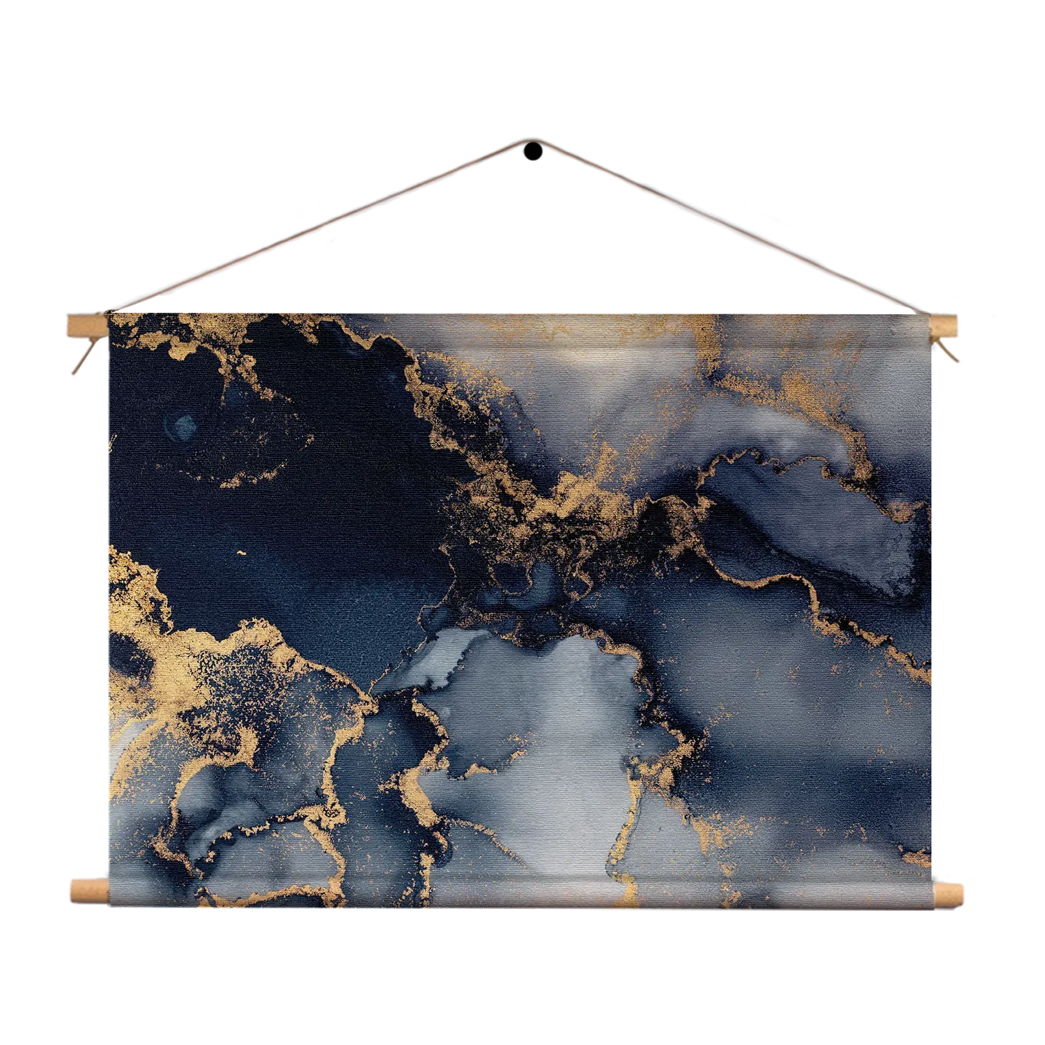 Template_TP_50-70_Horizontaal_Marmer_31-1 Textielposter Marmer Look Chique Donker Blauwtinten met Goud 02 Rechthoek Horizontaal Template TP 50 70 Horizontaal Marmer 31 1