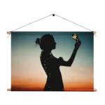 Textielposter Het Hoopvolle licht Rechthoek Horizontaal Template TP 50 70 Horizontaal Mensen 16 1