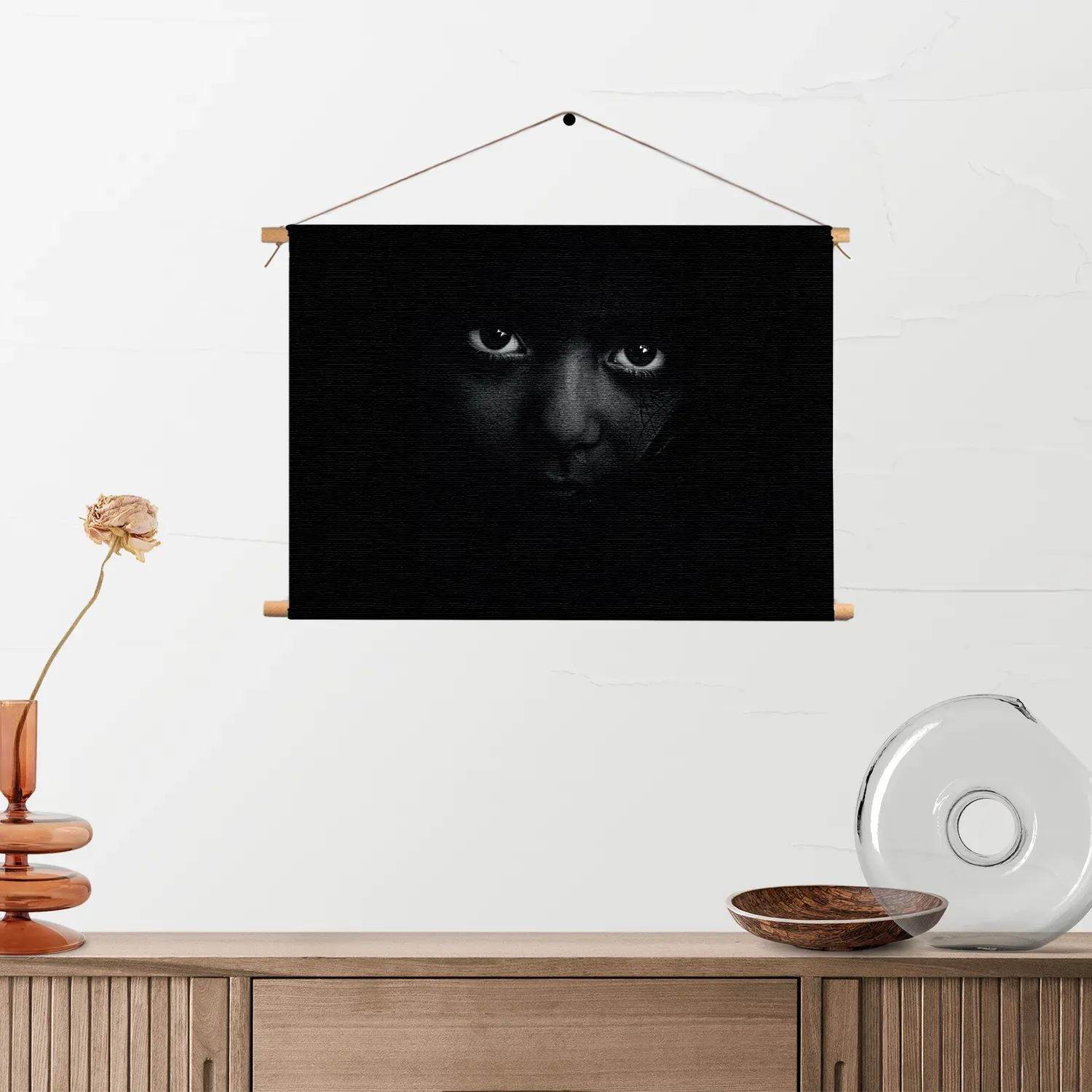 Textielposter Jong Meisje Filipijnen Rechthoek Horizontaal Template TP 50 70 Horizontaal Mensen 18 2