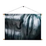 Textielposter Het Zilvere Hoofd Rechthoek Horizontaal Template TP 50 70 Horizontaal Mensen 8 1