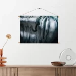 Textielposter Het Zilvere Hoofd Rechthoek Horizontaal Template TP 50 70 Horizontaal Mensen 8 2