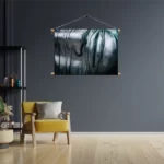 Textielposter Het Zilvere Hoofd Rechthoek Horizontaal Template TP 50 70 Horizontaal Mensen 8 3