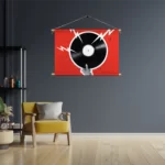 Textielposter Bliksem Plaat Rechthoek Horizontaal Template TP 50 70 Horizontaal Muziek 8 3