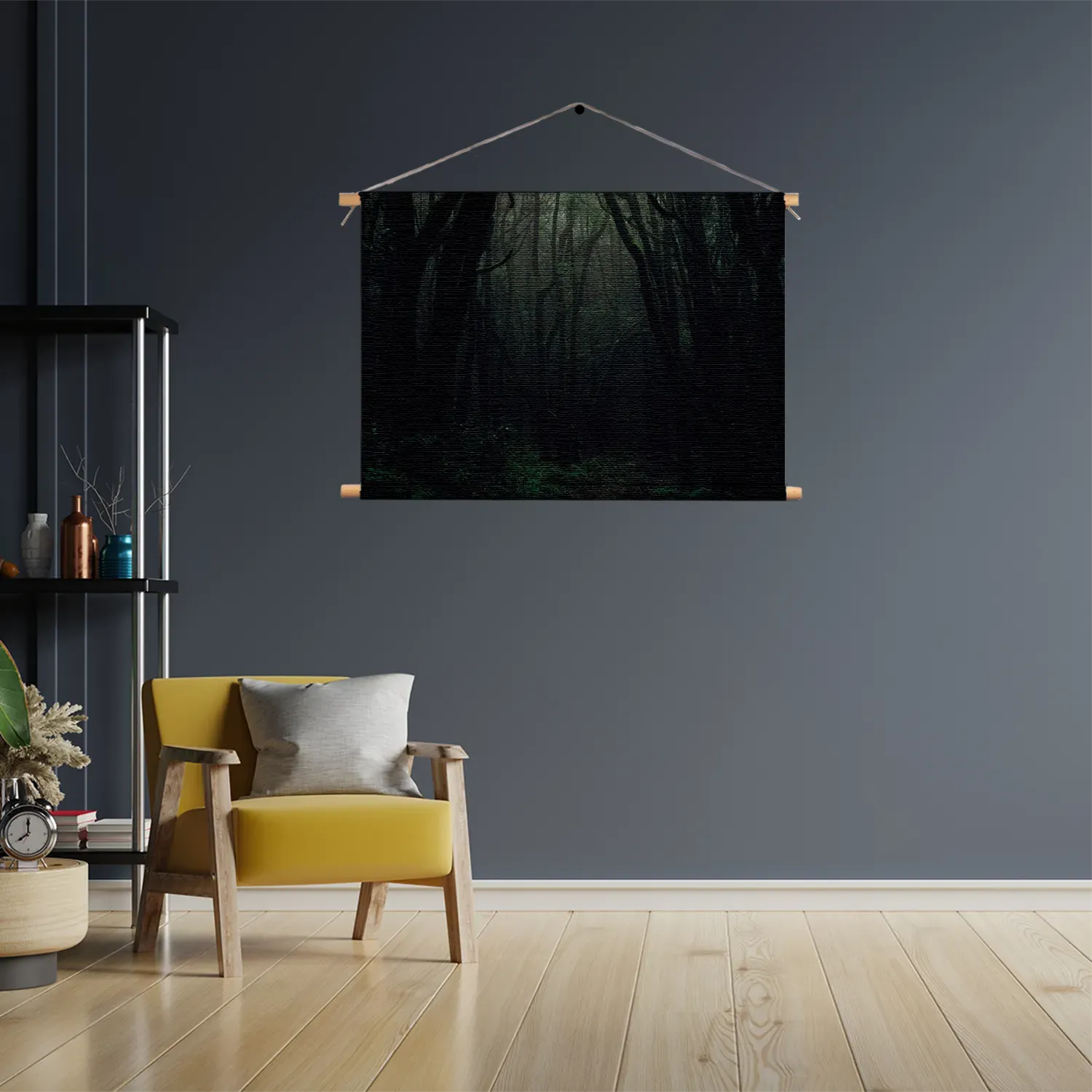 Textielposter Het Donkere Bos Rechthoek Horizontaal Template TP 50 70 Horizontaal Natuur 1 3