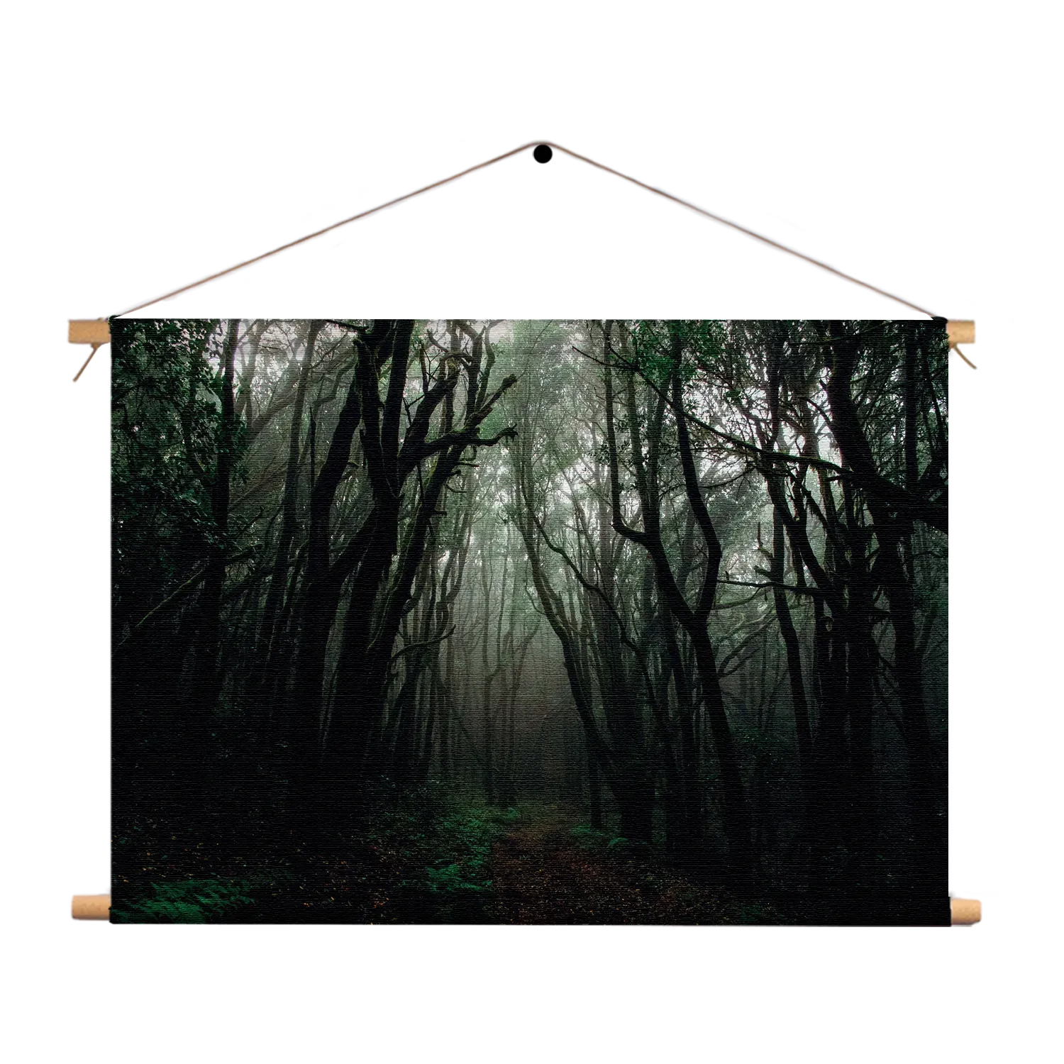 Textielposter Het Donkere Bos 2 Rechthoek Horizontaal Template TP 50 70 Horizontaal Natuur 17 1