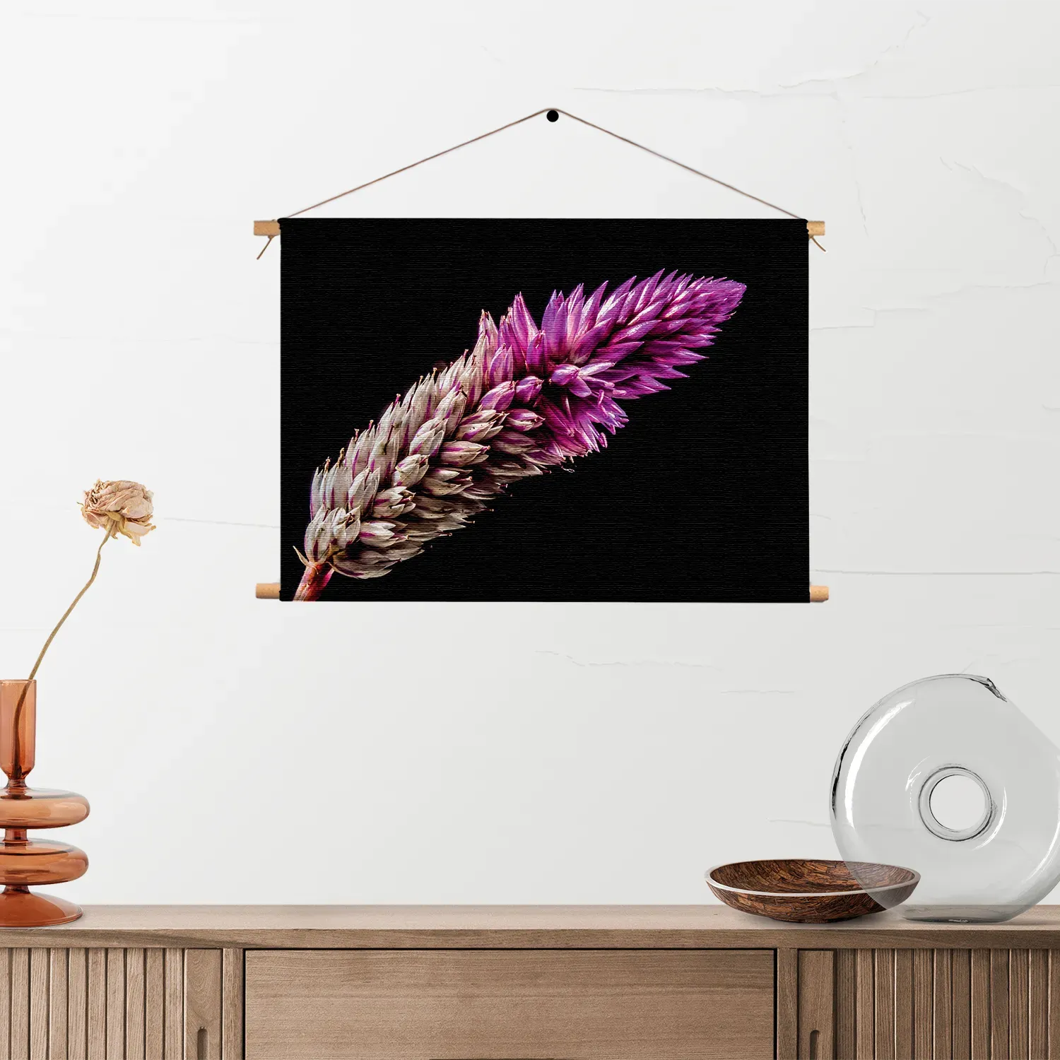 Textielposter Heiden Bloem Rechthoek Horizontaal Template TP 50 70 Horizontaal Natuur 24 2