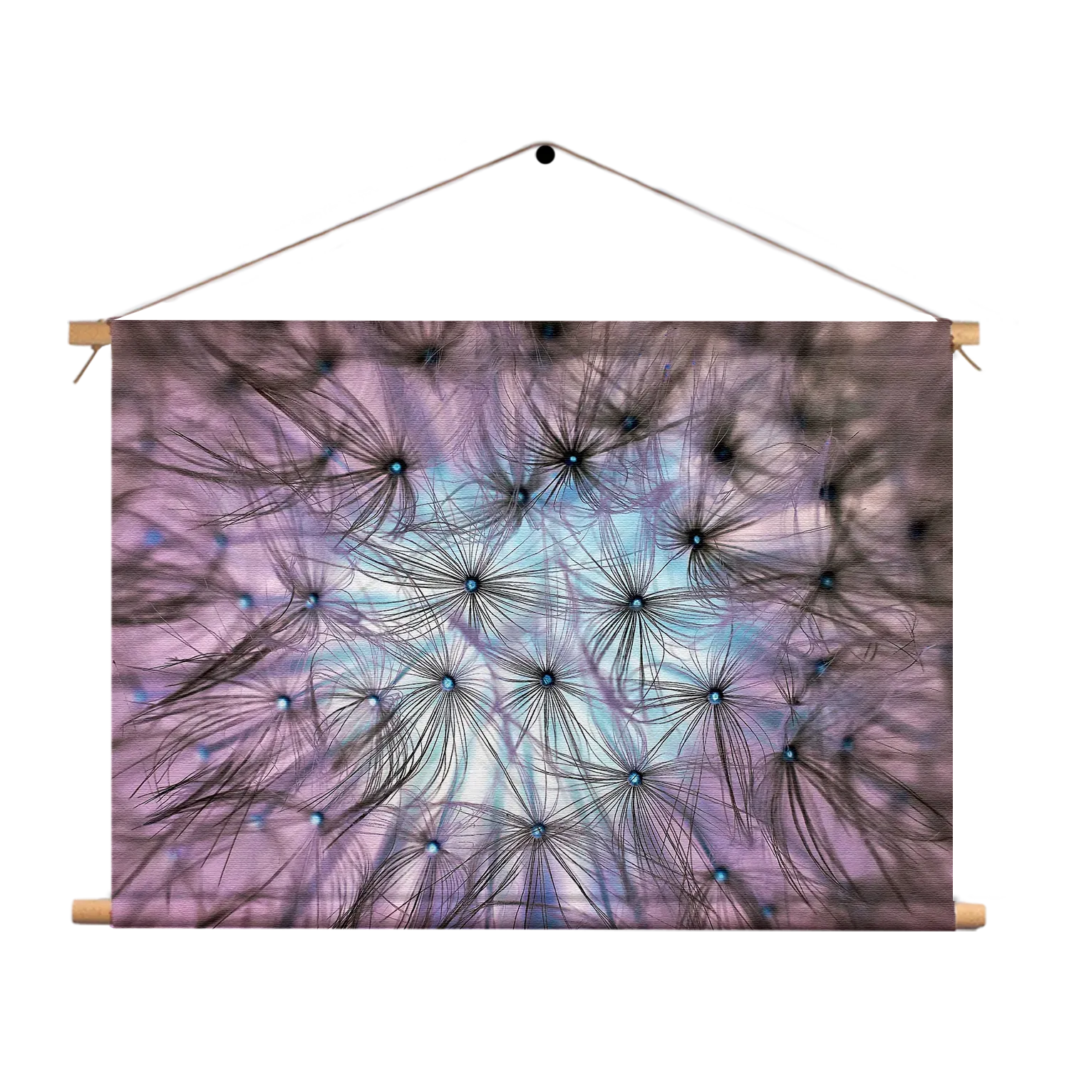 Textielposter Paardenbloem pluis Rechthoek Horizontaal Template TP 50 70 Horizontaal Natuur 25 1