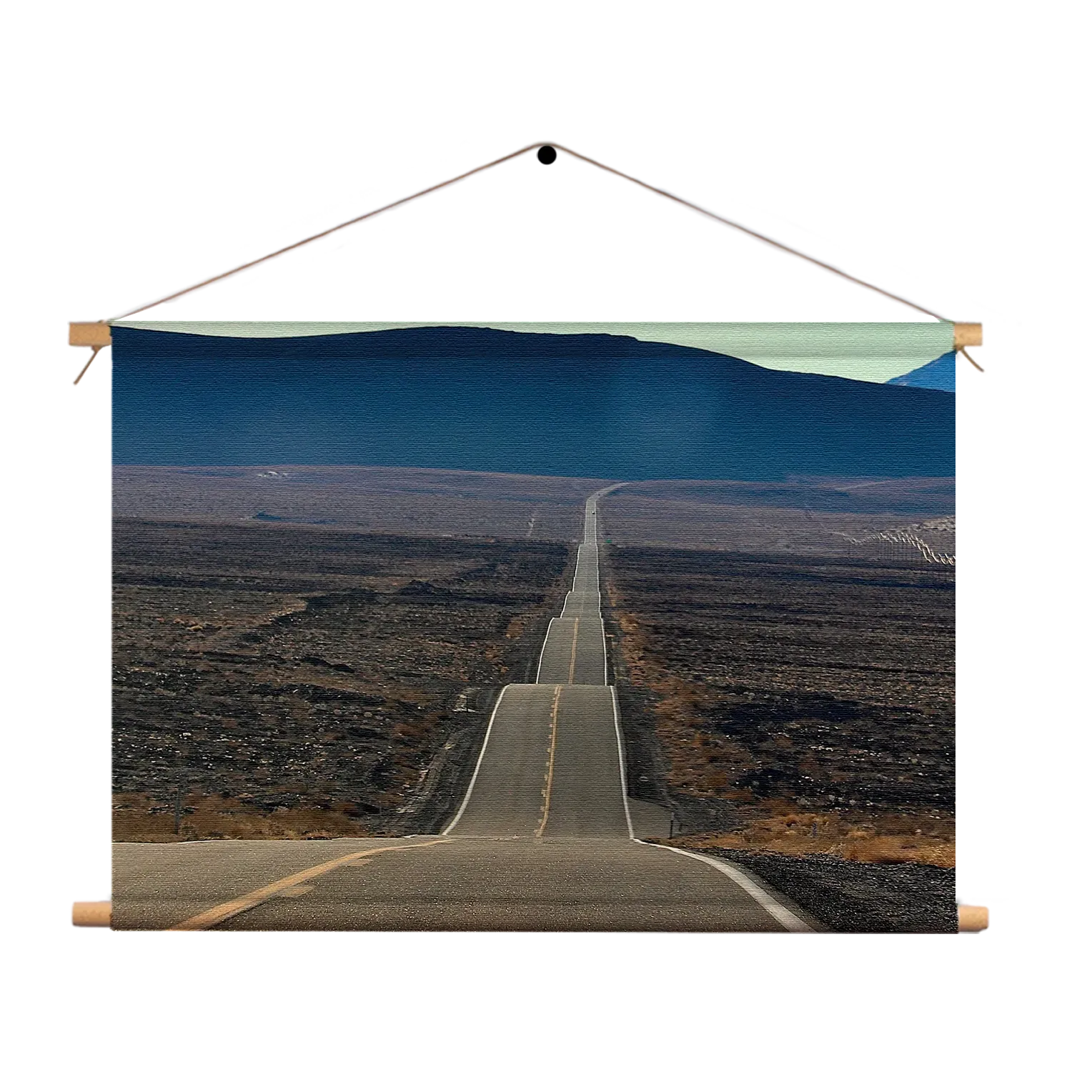 Textielposter Deathvalley Road Rechthoek Horizontaal Template TP 50 70 Horizontaal Natuur 3 1