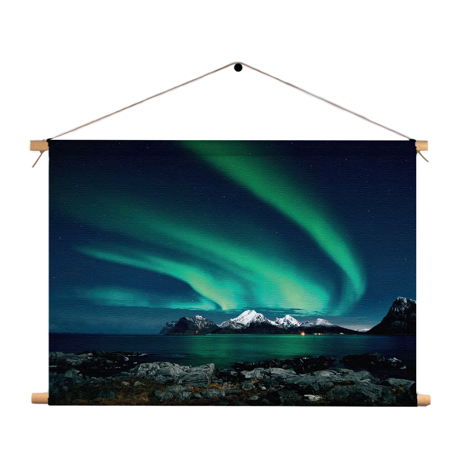 Textielposter Aurora Rechthoek Horizontaal Template TP 50 70 Horizontaal Natuur 32 1