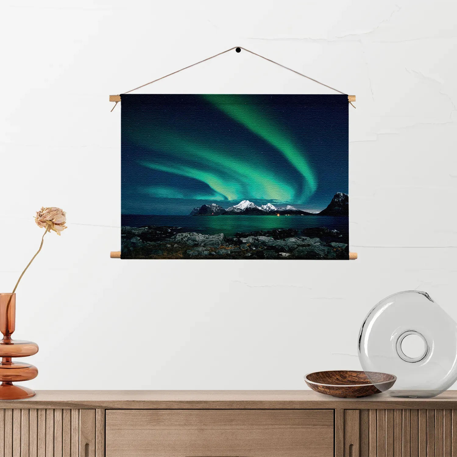 Textielposter Aurora Rechthoek Horizontaal Template TP 50 70 Horizontaal Natuur 32 2