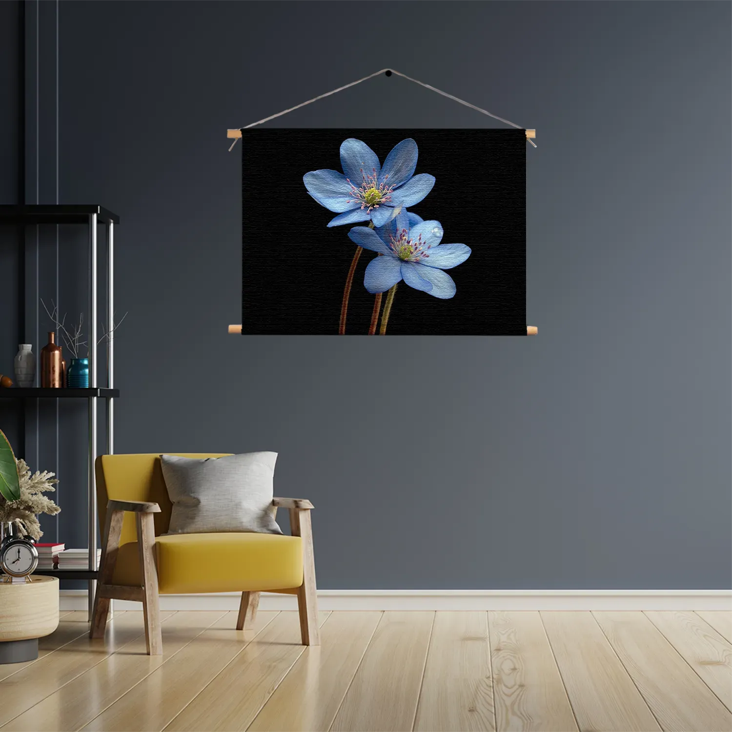 Textielposter Maagdenpalm Rechthoek Horizontaal Template TP 50 70 Horizontaal Natuur 36 3