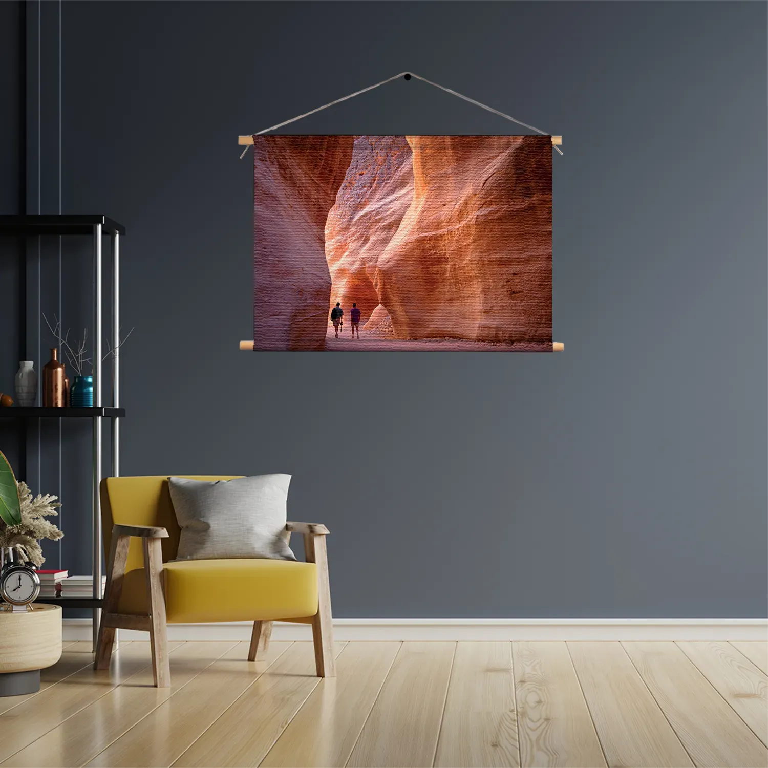 Textielposter De Zion grotten Rechthoek Horizontaal Template TP 50 70 Horizontaal Natuur 37 3