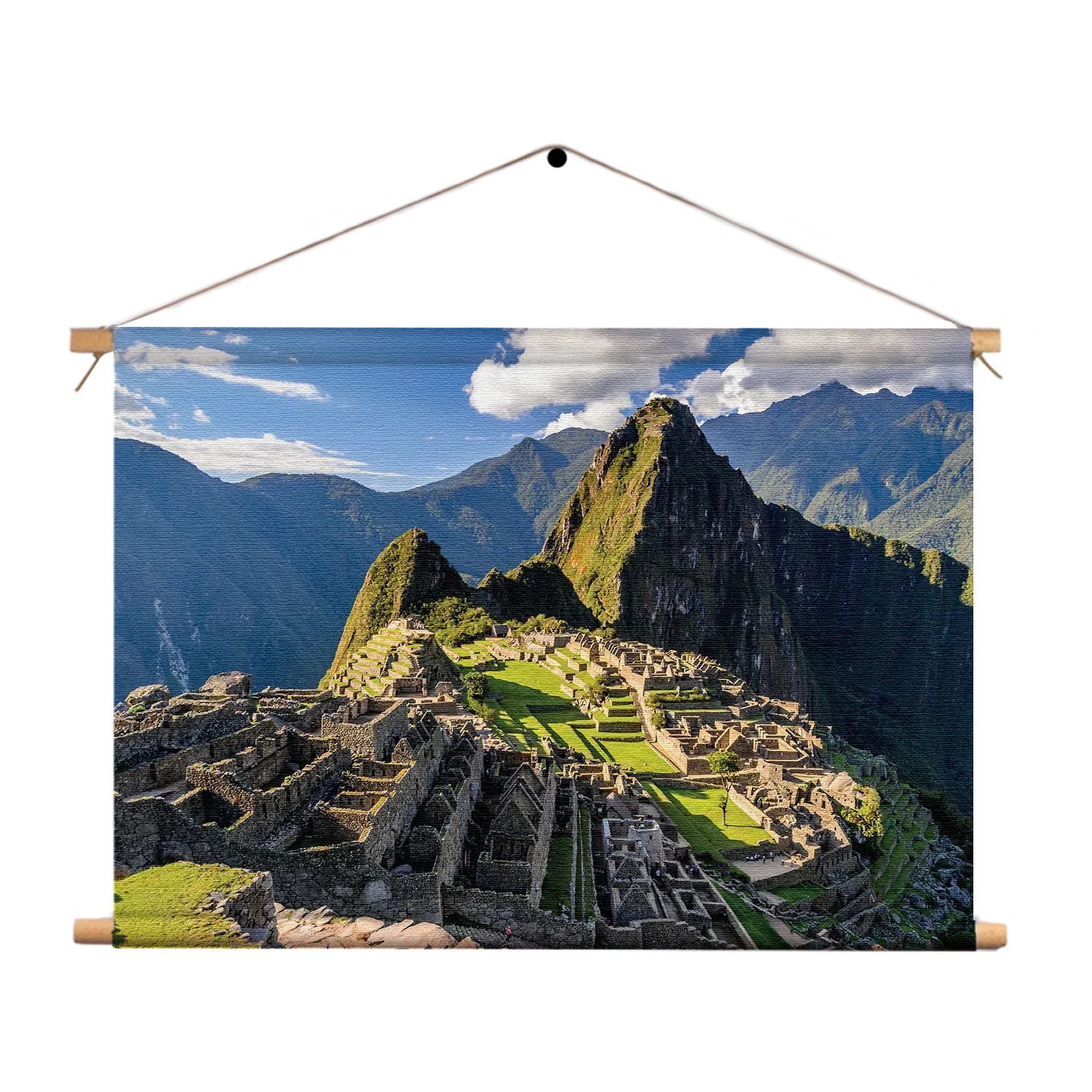 Textielposter Machu Picchu Rechthoek Horizontaal Template TP 50 70 Horizontaal Natuur 44 1