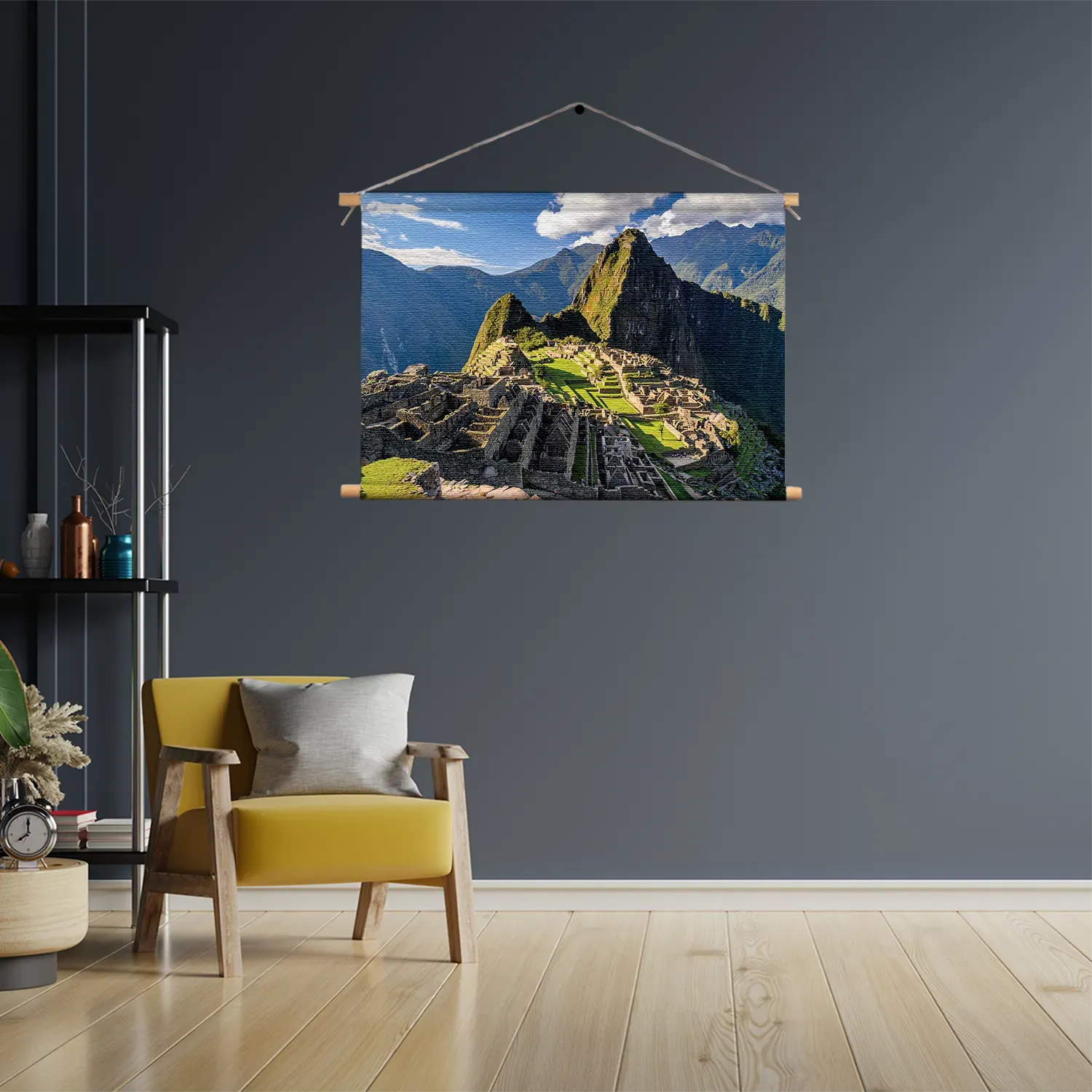 Textielposter Machu Picchu Rechthoek Horizontaal Template TP 50 70 Horizontaal Natuur 44 3