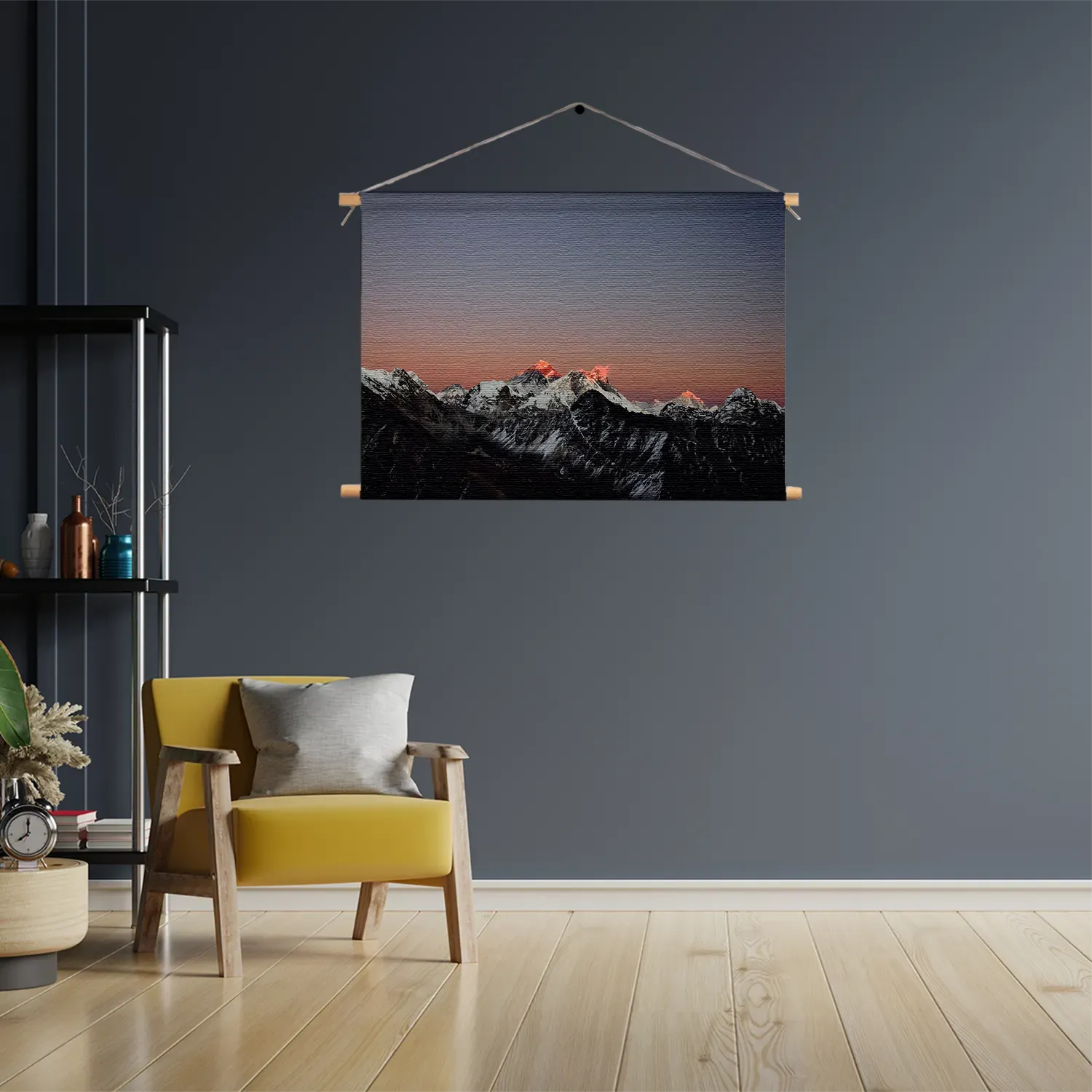 Textielposter Het Witte gebergte Rechthoek Horizontaal Template TP 50 70 Horizontaal Natuur 45 3