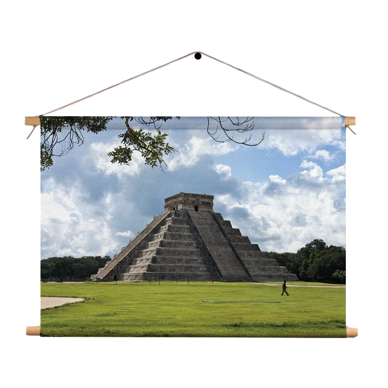 Textielposter Teotihuacán Rechthoek Horizontaal Template TP 50 70 Horizontaal Natuur 47 1