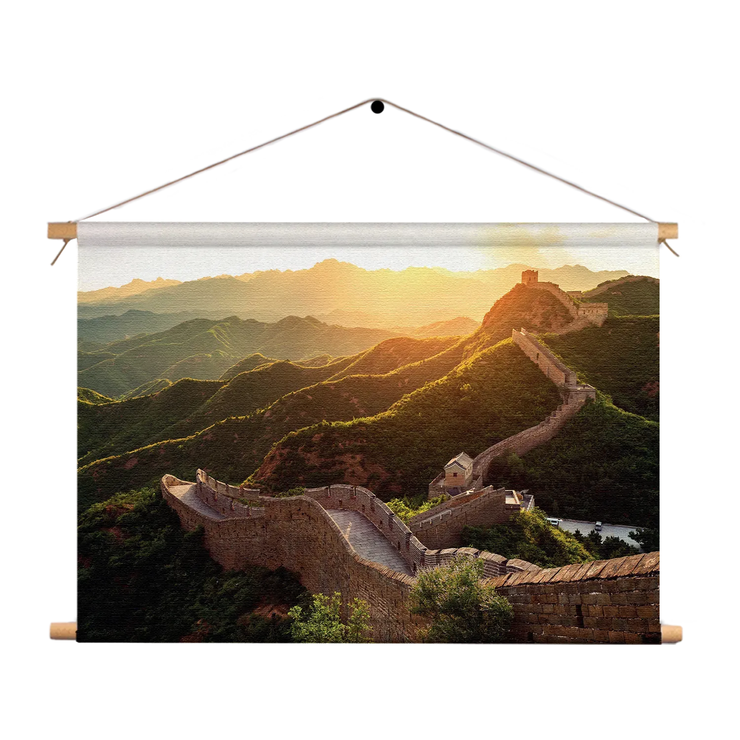 Textielposter De Chinese muur Rechthoek Horizontaal Template TP 50 70 Horizontaal Natuur 49 1