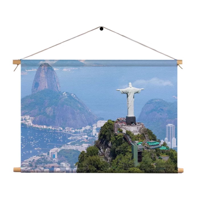 Textielposter Christus de verlosser Rechthoek Horizontaal Template TP 50 70 Horizontaal Natuur 50 1