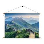 Textielposter De Chinese muur 4 Rechthoek Horizontaal Template TP 50 70 Horizontaal Natuur 57 1