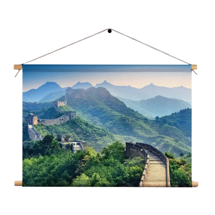 Textielposter De Chinese muur 4 Rechthoek Horizontaal Template TP 50 70 Horizontaal Natuur 57 1