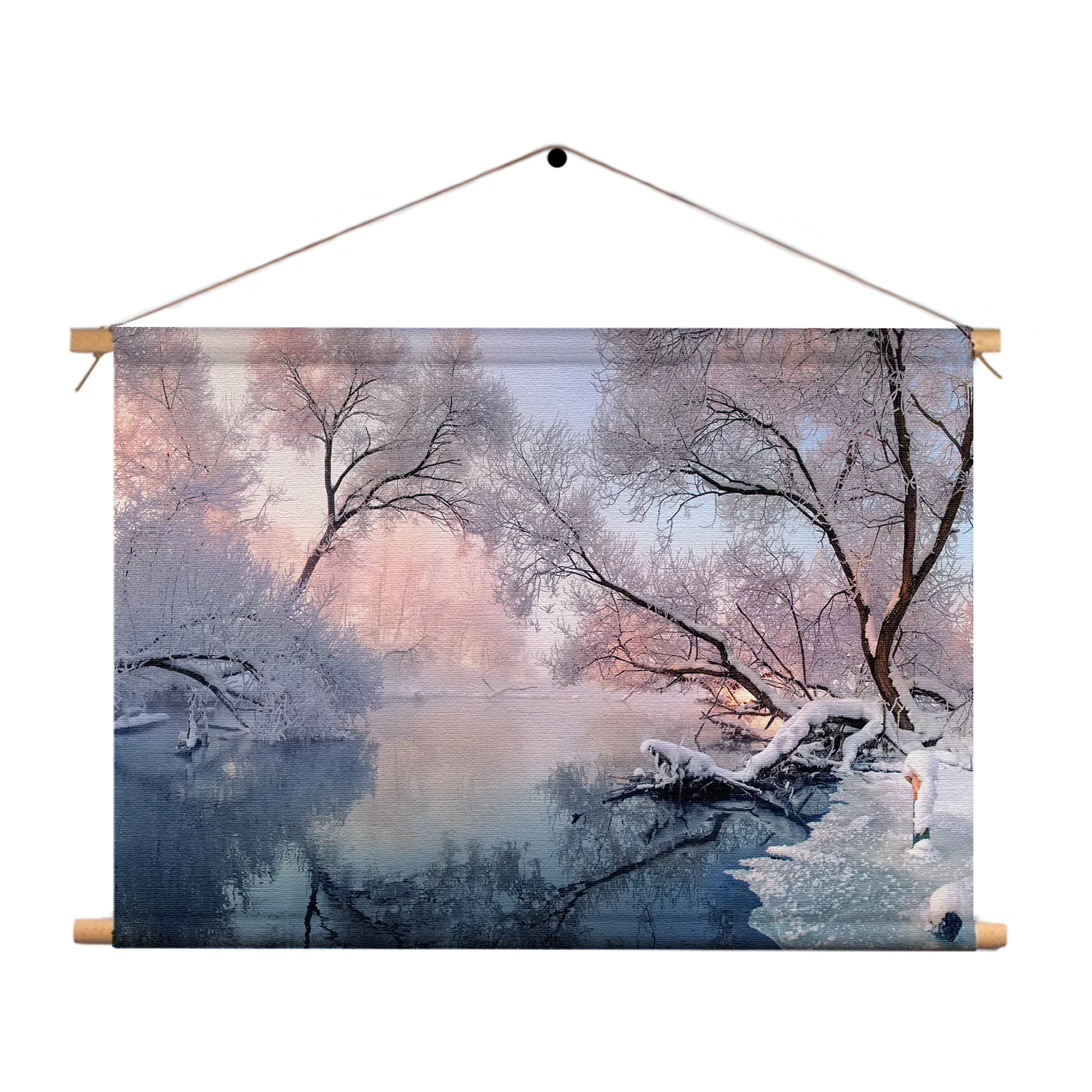Textielposter Winter is coming Rechthoek Horizontaal Template TP 50 70 Horizontaal Natuur 62 1