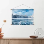 Textielposter Ijzige winter Rechthoek Horizontaal Template TP 50 70 Horizontaal Natuur 63 2