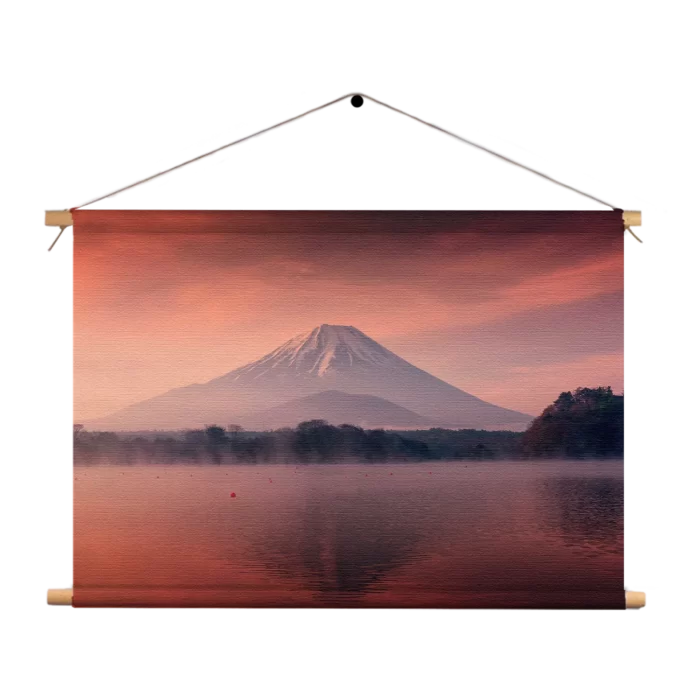 Textielposter Fuji 2 Rechthoek Horizontaal Template TP 50 70 Horizontaal Natuur 78 1