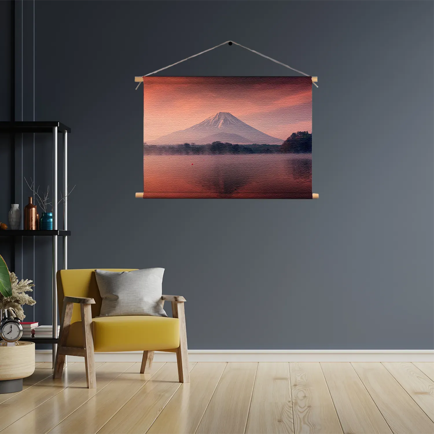 Textielposter Fuji 2 Rechthoek Horizontaal Template TP 50 70 Horizontaal Natuur 78 3