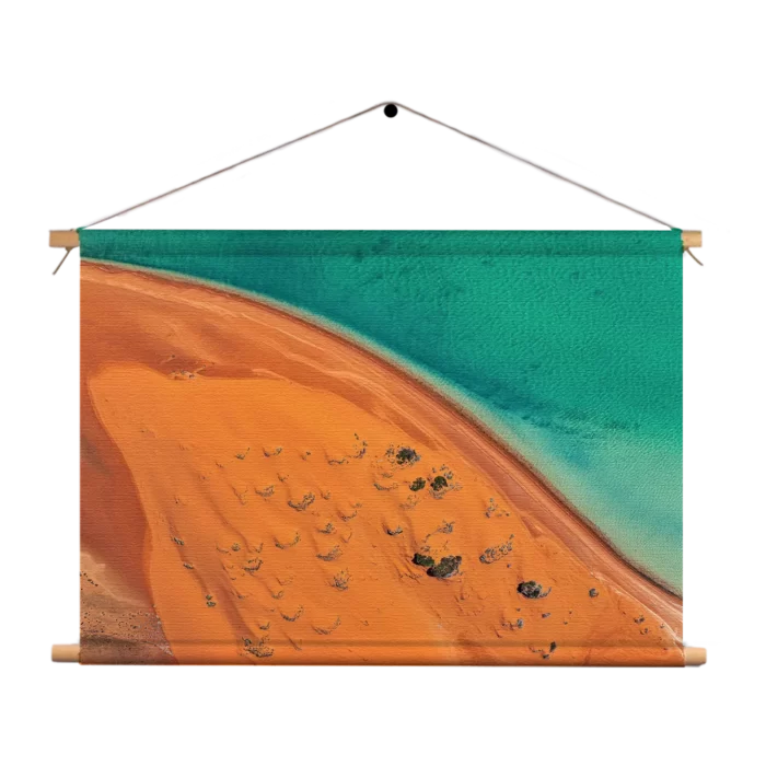 Textielposter Kleurrijke woestijn Rechthoek Horizontaal Template TP 50 70 Horizontaal Natuur 79 1