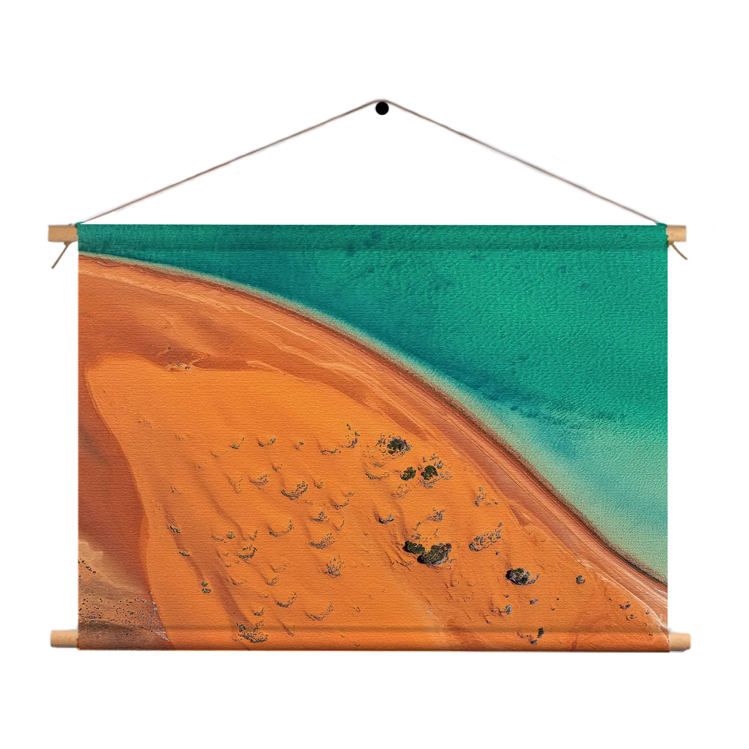 Textielposter Kleurrijke woestijn Rechthoek Horizontaal Template TP 50 70 Horizontaal Natuur 79 1