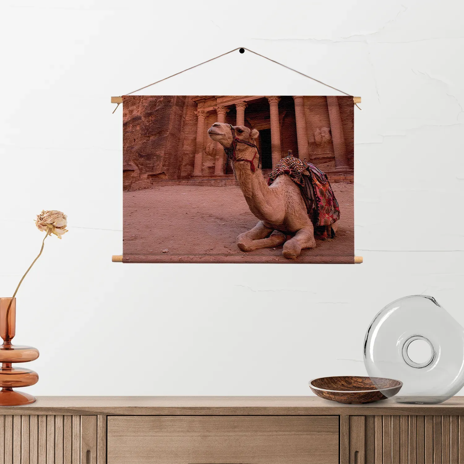 Textielposter Petra Rechthoek Horizontaal Template TP 50 70 Horizontaal Natuur 82 2