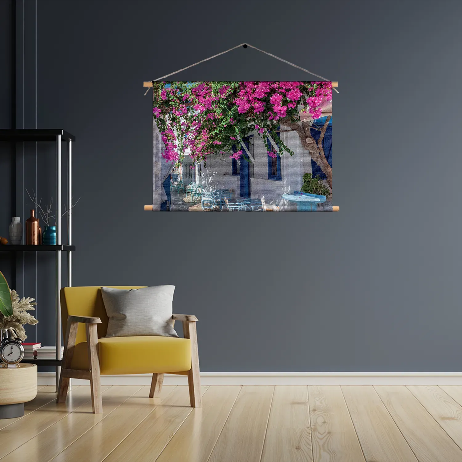 Textielposter Kleurrijk griekenland Rechthoek Horizontaal Template TP 50 70 Horizontaal Natuur 83 3