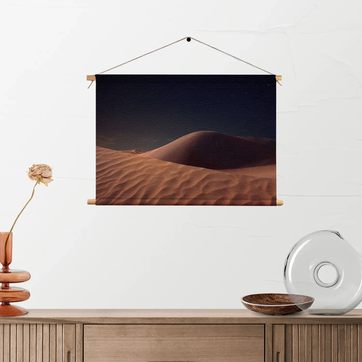 Textielposter De woestijn Rechthoek Horizontaal Template TP 50 70 Horizontaal Natuur 86 2