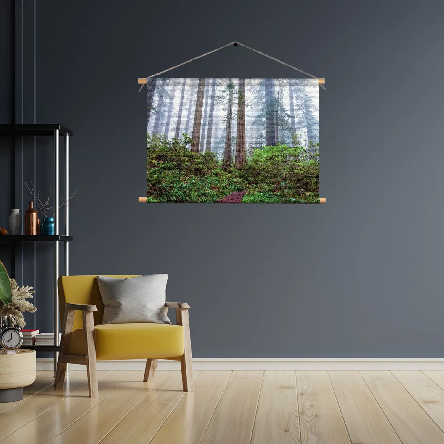 Textielposter Sequoia bos Rechthoek Horizontaal Template TP 50 70 Horizontaal Natuur 88 3
