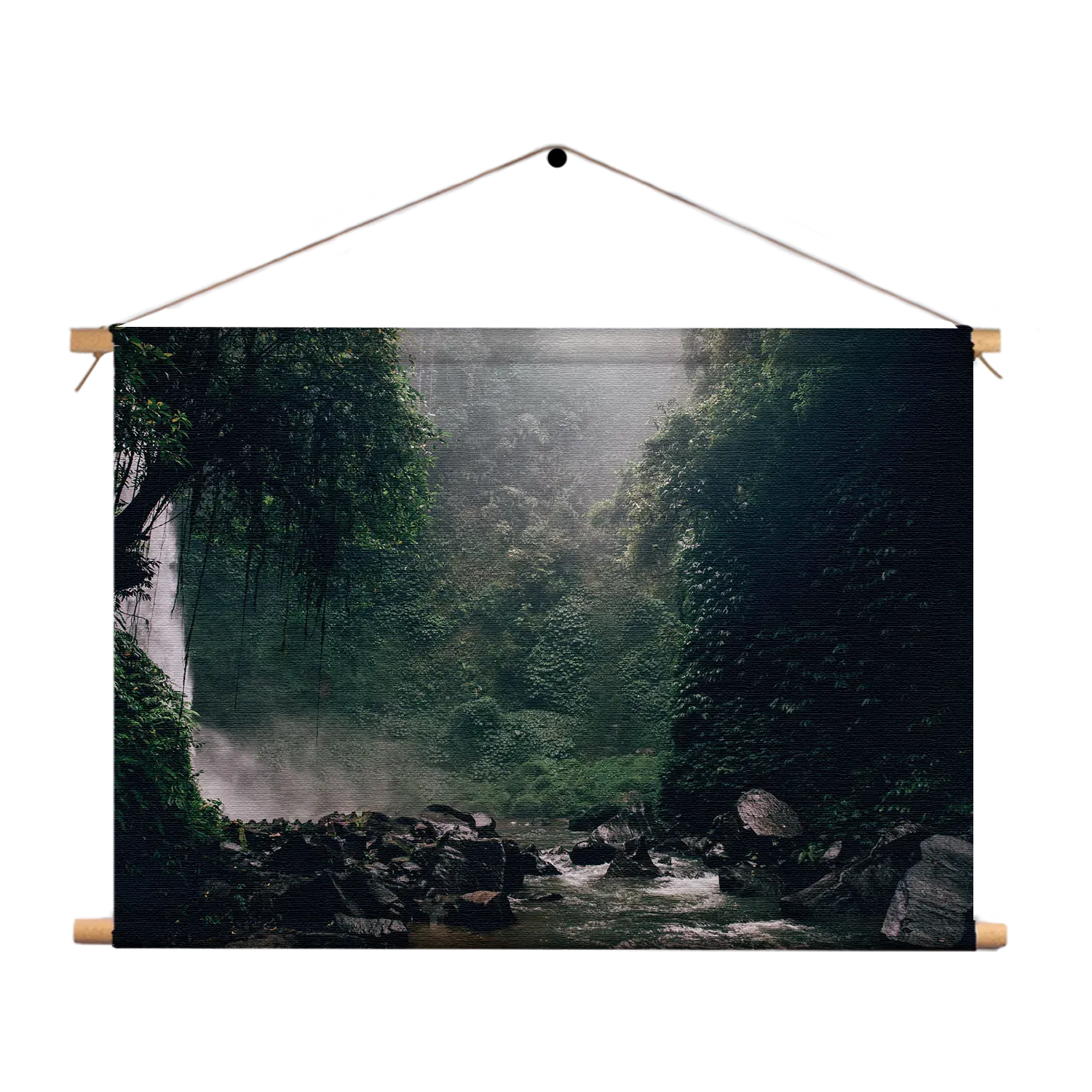 Textielposter Het natuurgeweld Rechthoek Horizontaal Template TP 50 70 Horizontaal Natuur 9 1