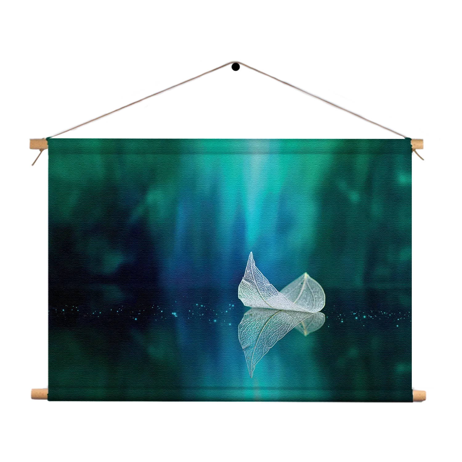 Textielposter Het noorderlicht Rechthoek Horizontaal Template TP 50 70 Horizontaal Natuur 90 1