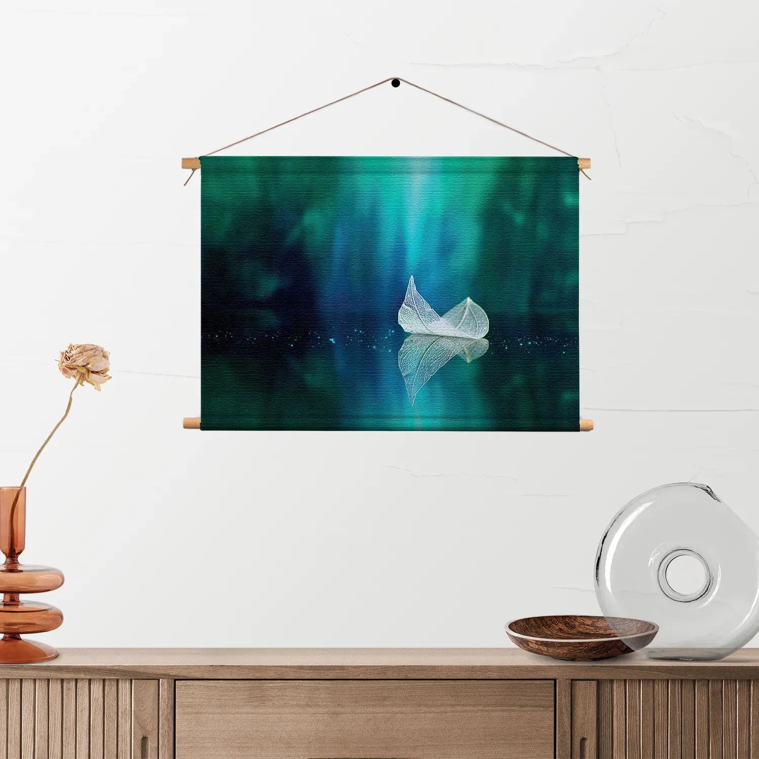 Textielposter Het noorderlicht Rechthoek Horizontaal Template TP 50 70 Horizontaal Natuur 90 2