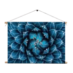 Textielposter Kleurrijke bloem 1 Rechthoek Horizontaal Template TP 50 70 Horizontaal Natuur 92 1