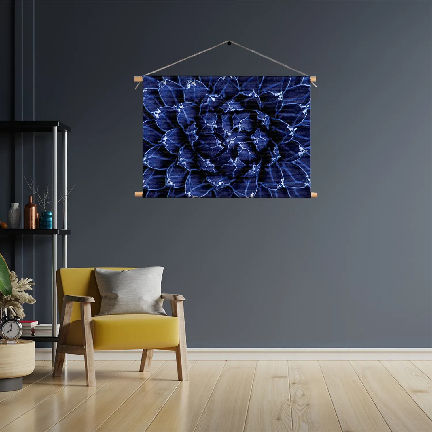 Textielposter Kleurrijke bloem 2 Rechthoek Horizontaal Template TP 50 70 Horizontaal Natuur 93 3