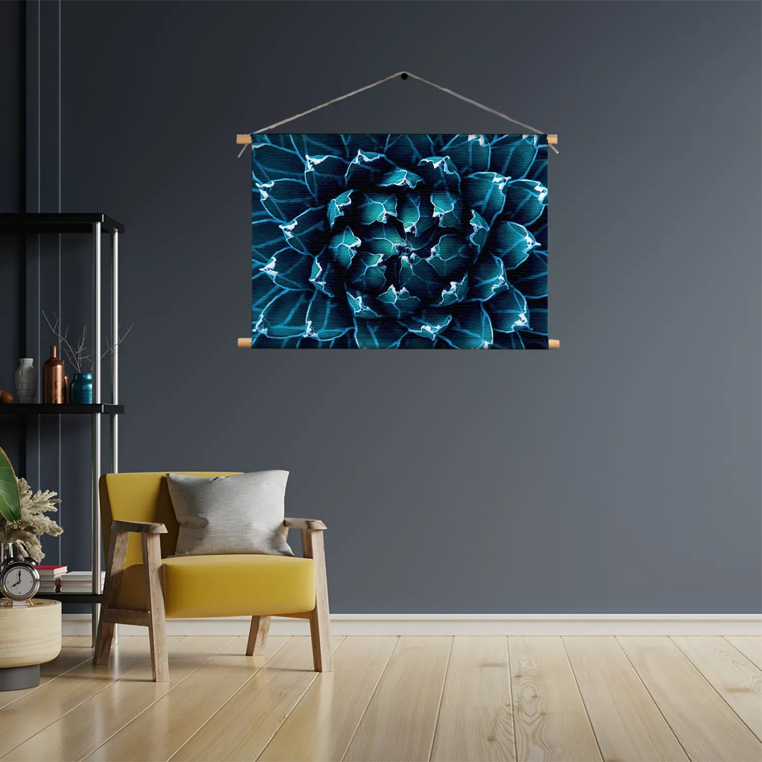 Textielposter Kleurrijke bloem 3 Rechthoek Horizontaal Template TP 50 70 Horizontaal Natuur 94 3