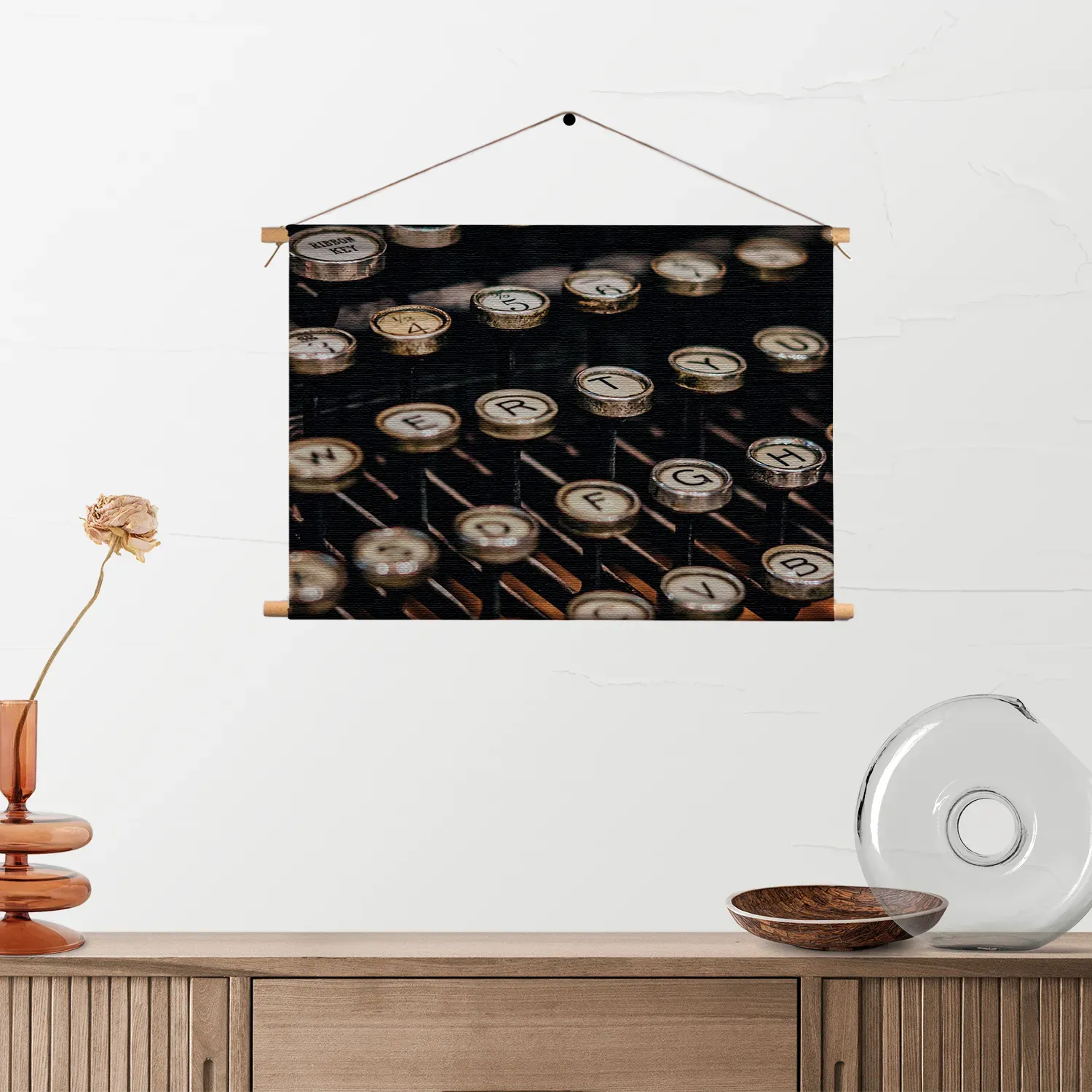 Textielposter Agfa Camera Rechthoek Horizontaal Template TP 50 70 Horizontaal Retro 5 2