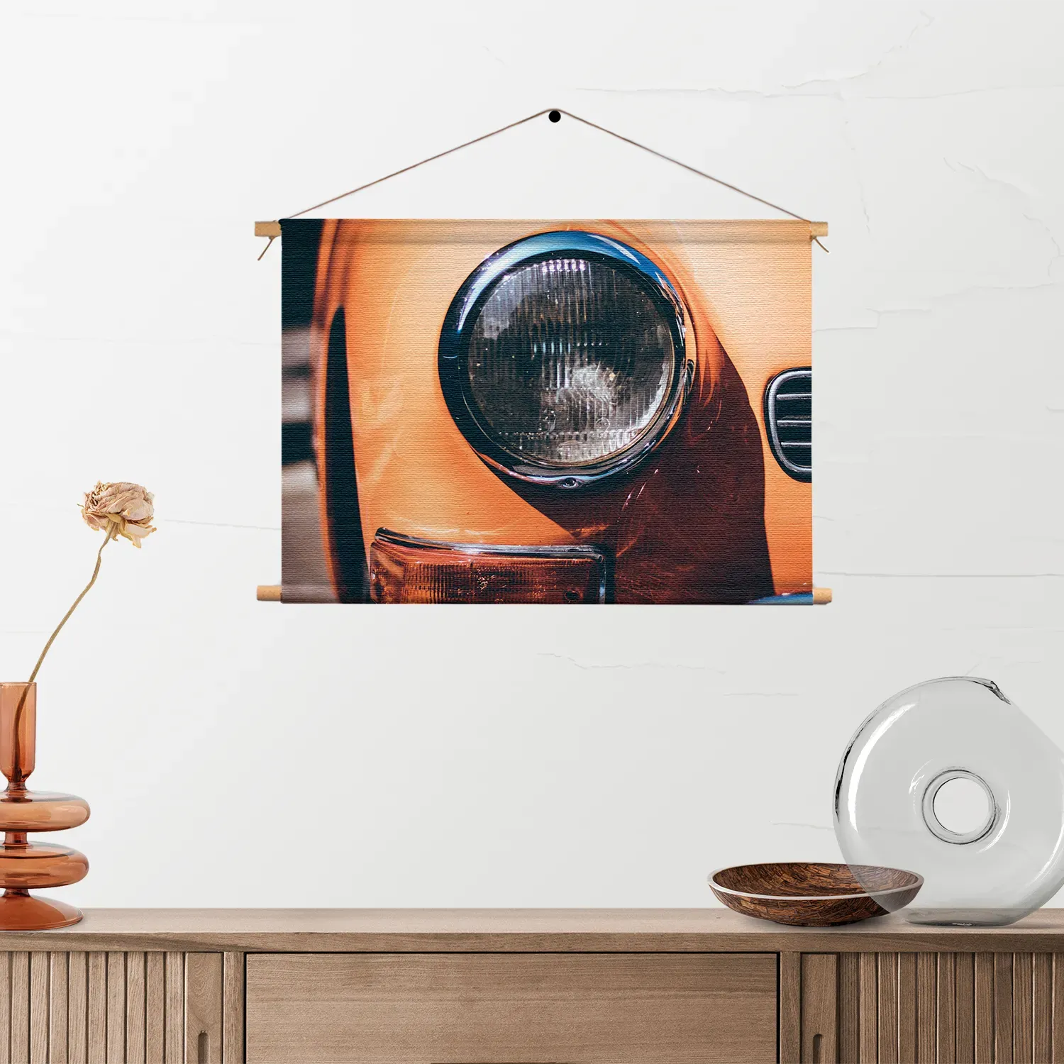 Textielposter Oud Typmachine Rechthoek Horizontaal Template TP 50 70 Horizontaal Retro 6 2