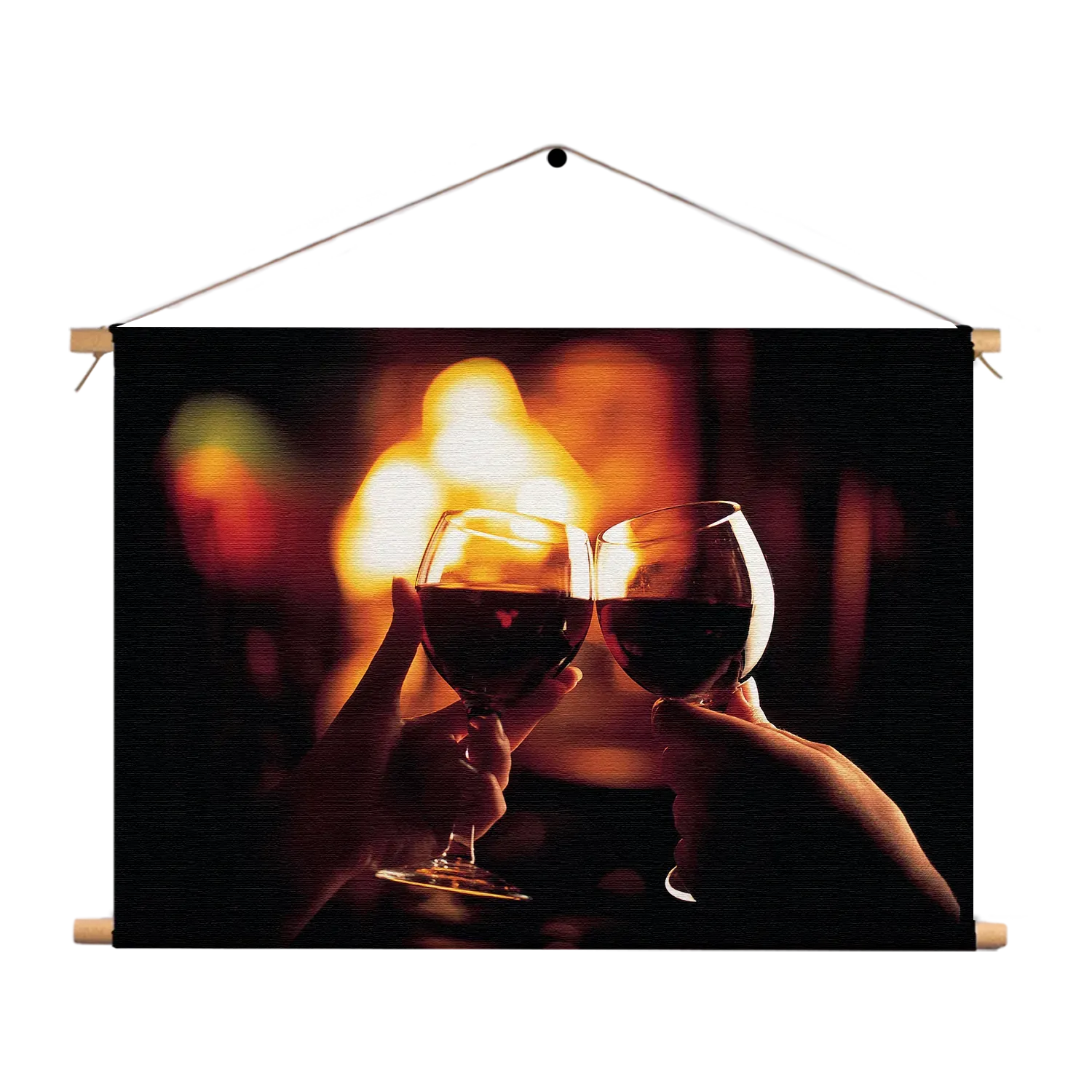 Textielposter Proost Op Het Leven Rechthoek Horizontaal Template TP 50 70 Horizontaal Romantisch 15 1