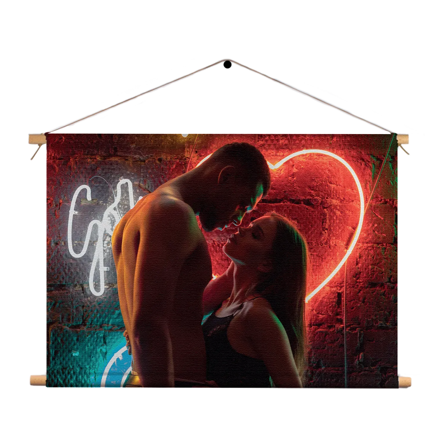 Textielposter Living The Sexy Life Rechthoek Horizontaal Template TP 50 70 Horizontaal Romantisch 18 1