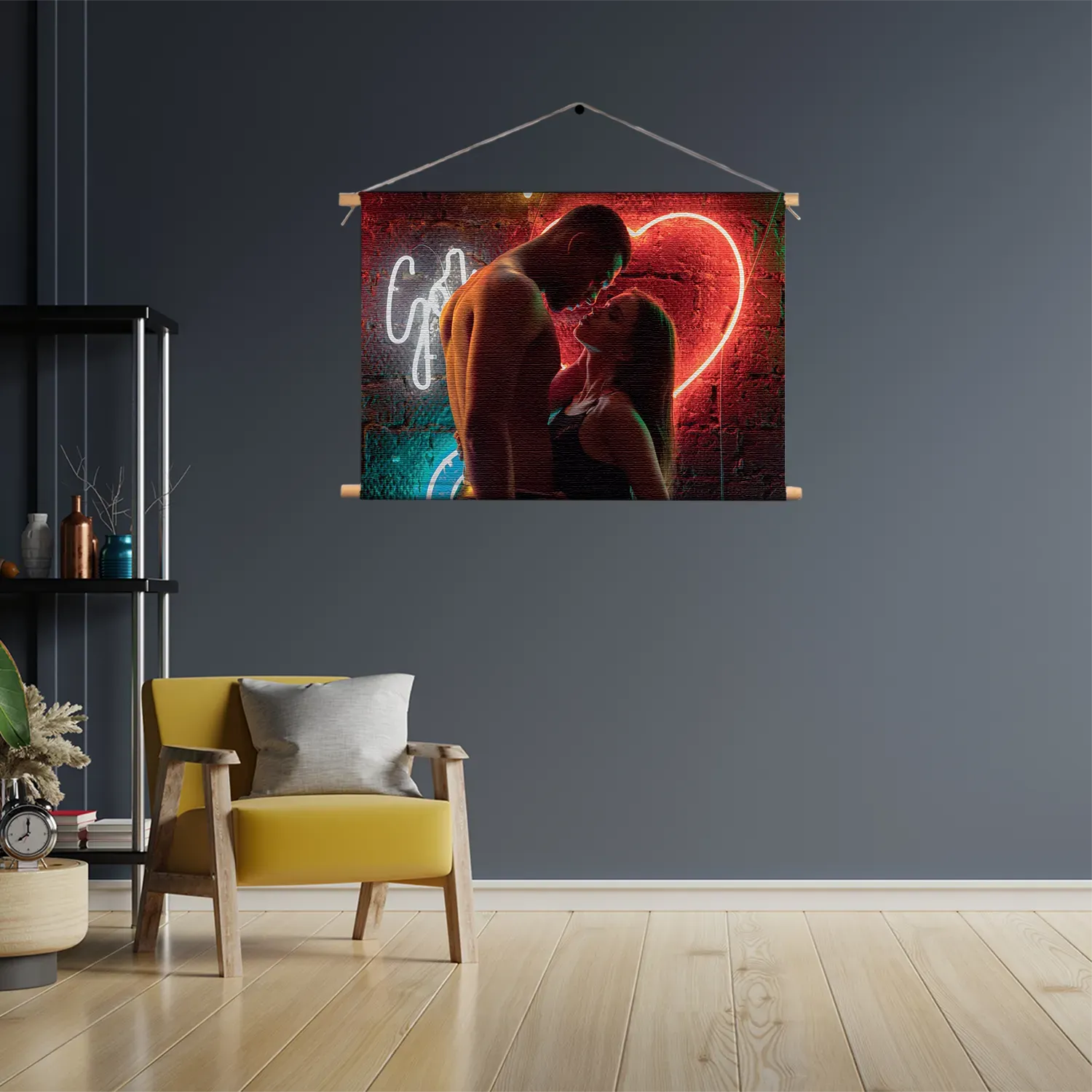 Textielposter Living The Sexy Life Rechthoek Horizontaal Template TP 50 70 Horizontaal Romantisch 18 3