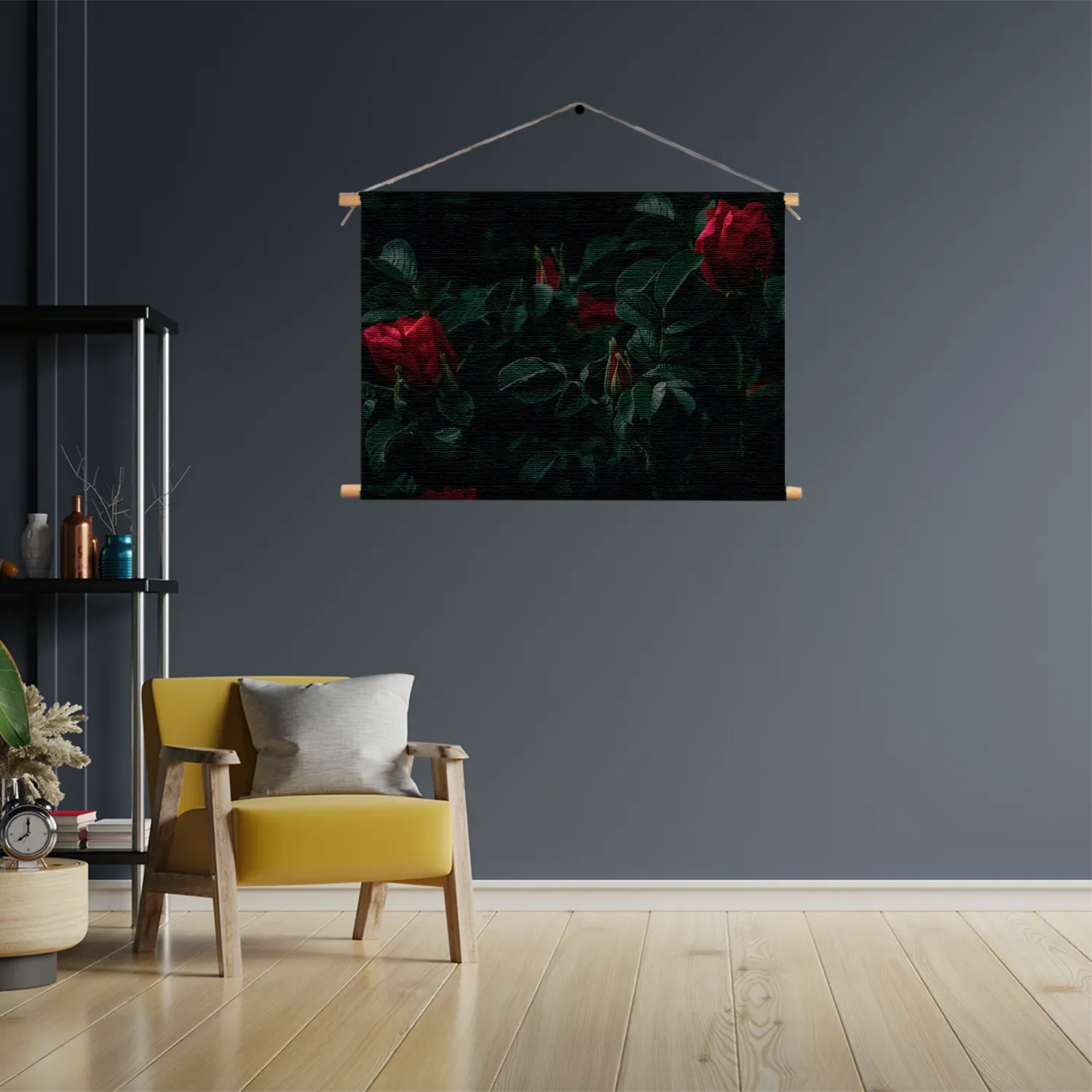 Textielposter Romantische Rozen Rechthoek Horizontaal Template TP 50 70 Horizontaal Romantisch 6 3