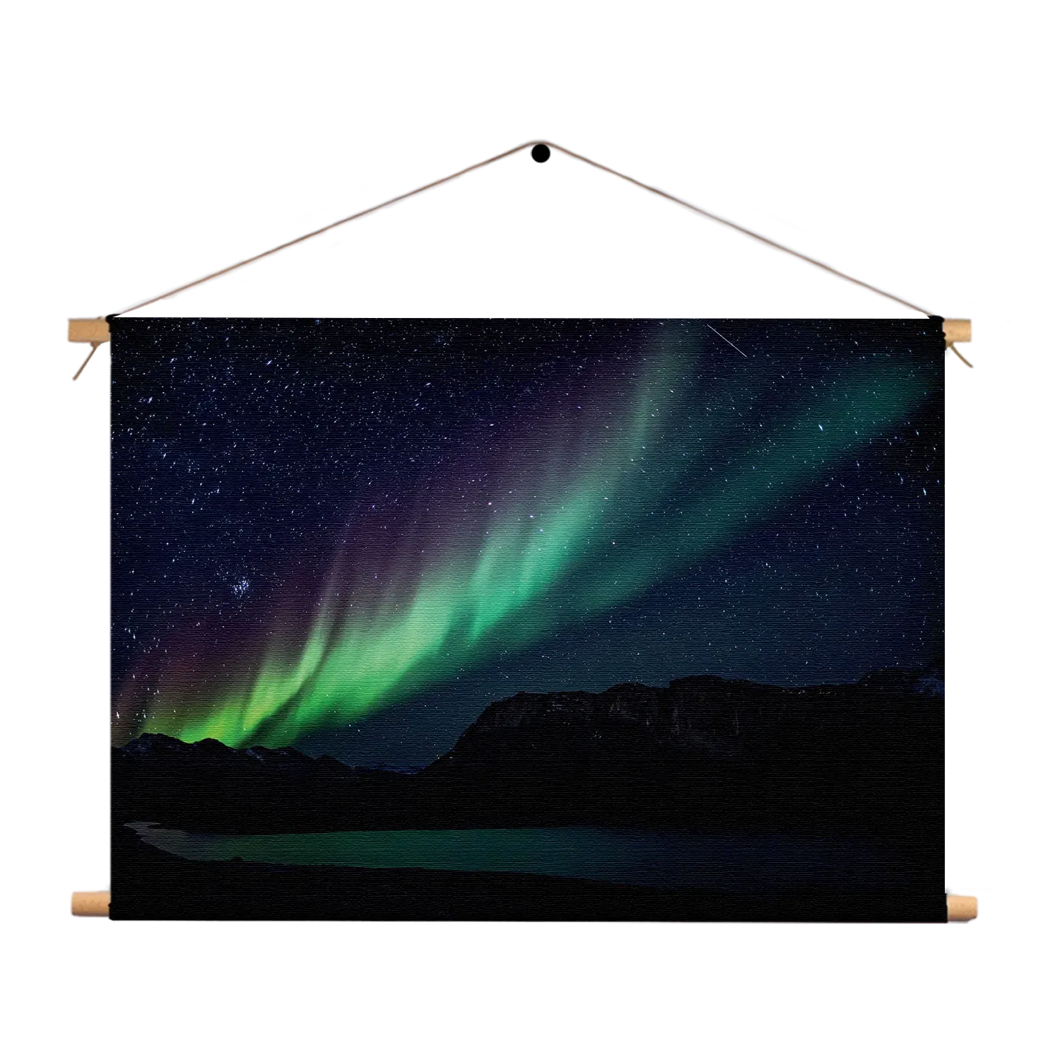 Textielposter Het Noorderlicht Rechthoek Horizontaal Template TP 50 70 Horizontaal Ruimtevaart 8 1