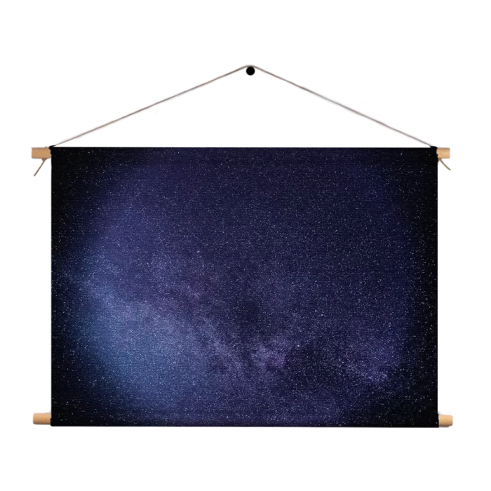 Textielposter Het sterrenstelsel Rechthoek Horizontaal Template TP 50 70 Horizontaal Ruimtevaart 9 1
