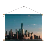 Textielposter New York Gebouwen Skyline Rechthoek Horizontaal Template TP 50 70 Horizontaal Steden 36 1