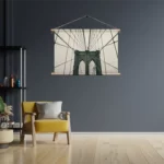 Textielposter Brooklyn Bridge New York City Rechthoek Horizontaal Template TP 50 70 Horizontaal Steden 41 3